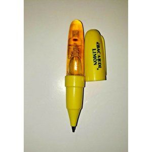 Secret writing Yellow BACARDI pen Limon Pen